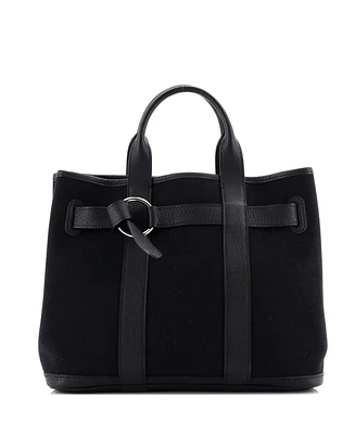 Pre-Owned Hermes Pm Ceinture Handbag Toile