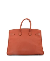 Pre-Owned Hermes Candy 35 Handbag Epsom