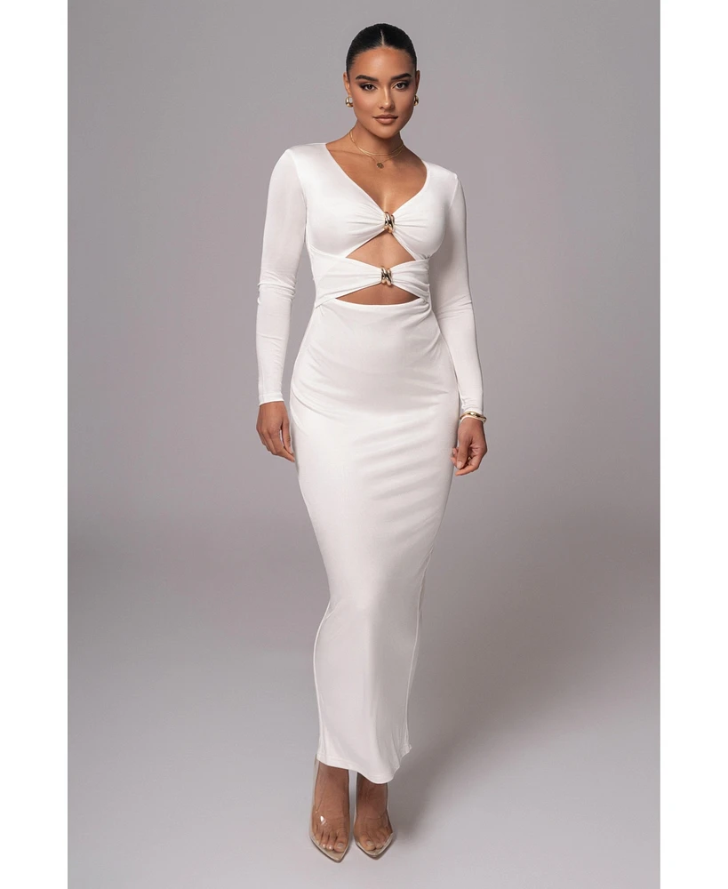 Jluxlabel Women's Soiree Cutout Maxi Dress