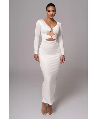 Jluxlabel Women's Soiree Cutout Maxi Dress