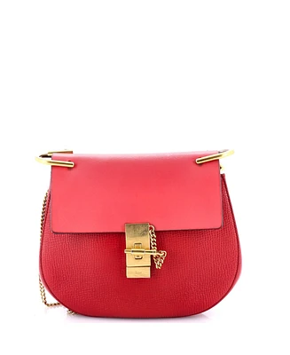 Pre-Owned Chloe Small Drew Crossbody Bag Leather