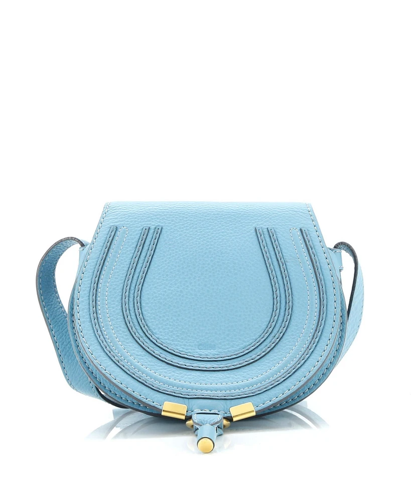 Pre-Owned Chloe Small Marcie Crossbody Bag Leather