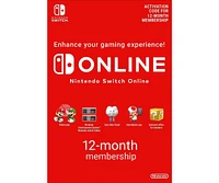 Nintendo Switch White Oled Console with Mario Maker 2 , Nso 12 Month Family Membership, MightySkins Console and Controller Skin Voucher, and 1 Year Cp