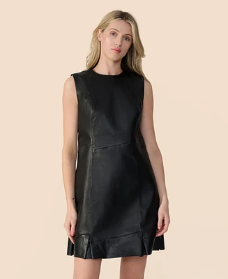 Furniq Uk Women's Leather Dress