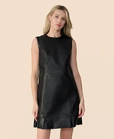 Furniq Uk Women's Leather Dress