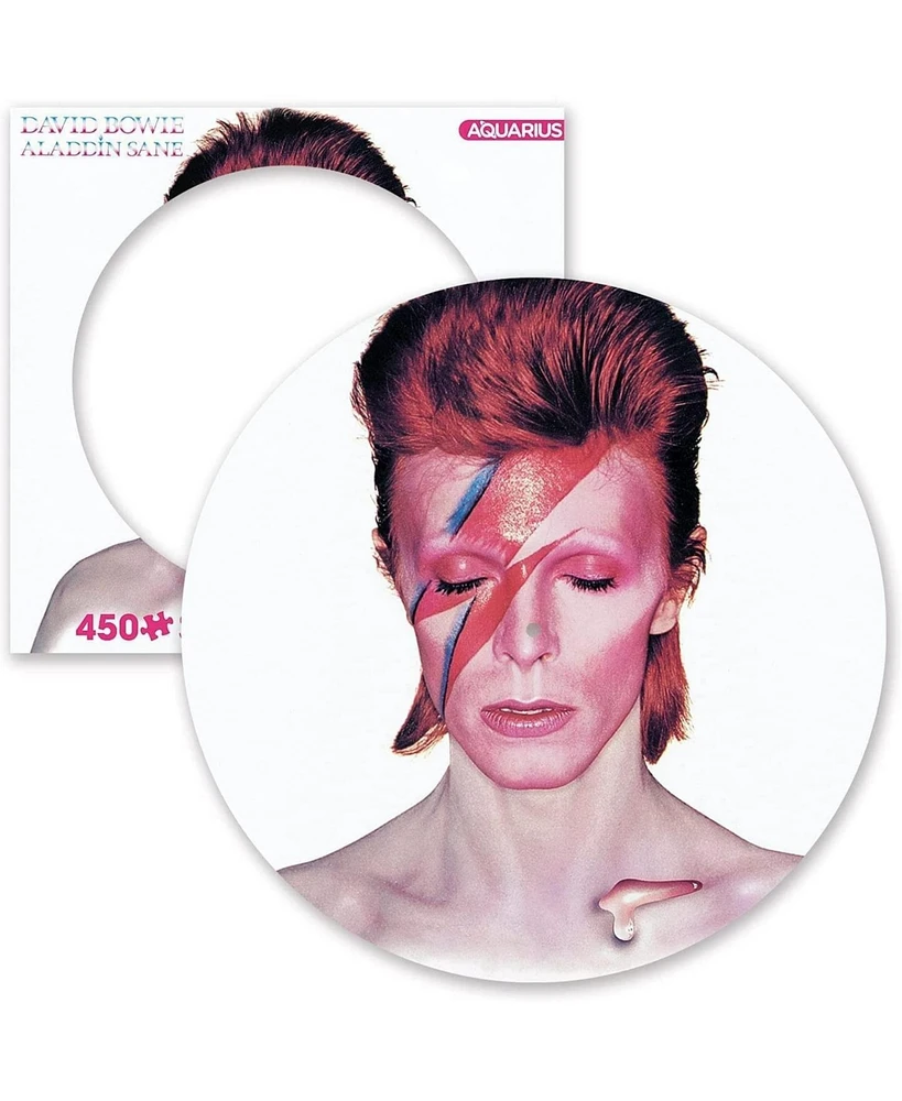 David Bowie Aladdine Sane 450 Piece Record Disc Jigsaw Puzzle