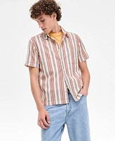 Sun Stone Mens Inside Out T Shirt Baggy Jeans Button Front Shirt Exclusively At Macys