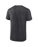 Fanatics Men's Heather Charcoal Kentucky Wildcats Iconic Battle Scars T-Shirt