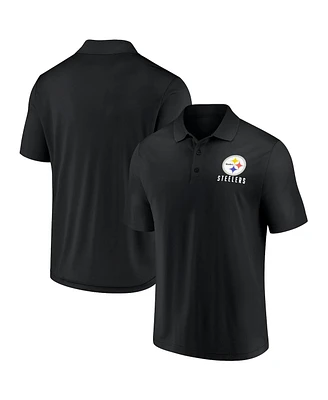 Fanatics Men's Pittsburgh Steelers Lockup Polo Shirt