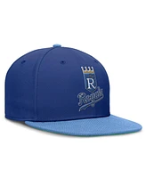 Nike Men's Royal/Light Blue Kansas City Athletics Cooperstown Collection True Primetime Two-Tone Performance Fitted Hat