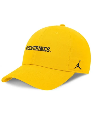 Jordan Men's Maize Michigan Wolverines Club Tri-Glide Adjustable Hat