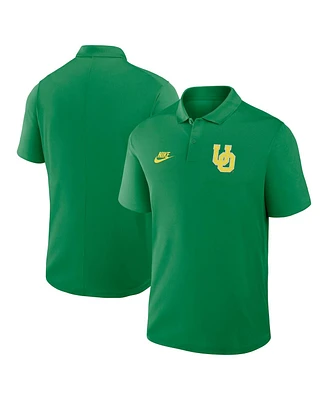 Nike Men's Green Oregon Ducks Primetime Victory Legacy Vault Logo Performance Polo Shirt