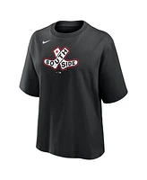 Nike Women's Black Chicago White Sox 2025 City Connect Logo Boxy T-Shirt
