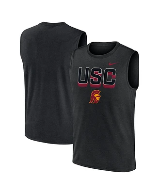 Nike Men's Black Usc Trojans Primetime Tricode Legend Performance Tank Top