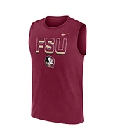 Nike Men's Garnet Florida State Seminoles Primetime Tricode Legend Performance Tank Top