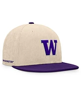 Fanatics Men's Tan Washington Huskies Catcher Snapback Hat