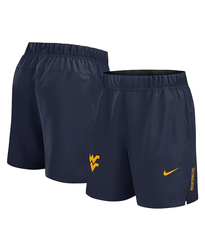 Nike Men's Navy West Virginia Mountaineers Primetime Woven Victory Performance Shorts