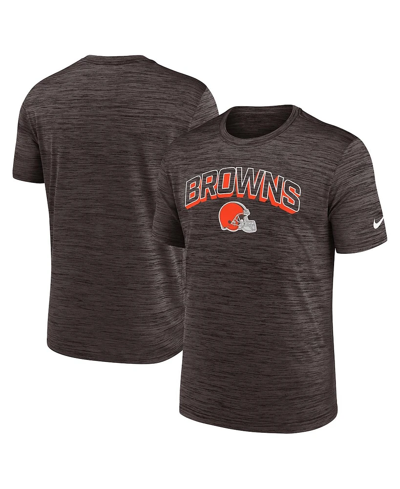 Nike Men's Brown Cleveland Browns Velocity Performance T-Shirt