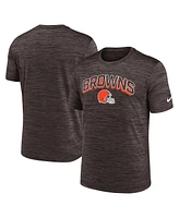 Nike Men's Brown Cleveland Browns Velocity Performance T-Shirt
