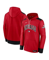 Nike Men's Red/Black Chicago White Sox 2025 City Connect Authentic Collection Performance Pullover Hoodie