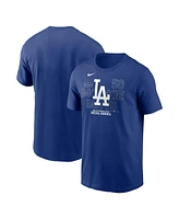 Nike Men's Mookie Betts Royal Los Angeles Dodgers 2024 Mlb World Tour Seoul Series Player Name Number Event Stack T-Shirt