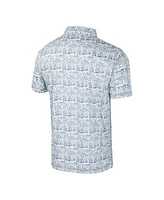 Colosseum Men's Navy/White Penn State Nittany Lions Big Tall Allover Polo Shirt