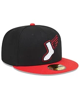 New Era Men's Black/Red Chicago White Sox 2025 City Connect Alternate 59FIFTY Fitted Hat