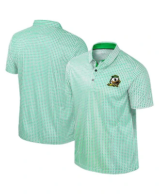 Colosseum Men's Green Oregon Ducks Big Tall Marty Rival Polo Shirt