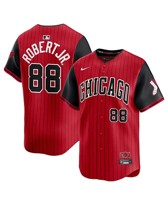 Nike Men's Luis Robert Jr. Red/Black Chicago White Sox 2025 City Connect Limited Player Jersey