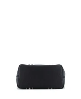 Pre-Owned Hermes Pursangle Tote Canvas with Leather