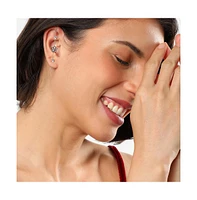 Sohi Gold-Plated Stones Cuff Earrings