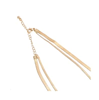 Sohi Gold-Plated Layered Contemporary Necklace