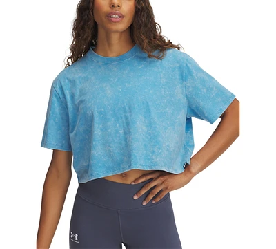 Under Armour Women's Rival Wash Short-Sleeve T-Shirt