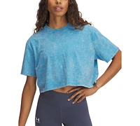 Under Armour Women's Rival Wash Short-Sleeve T-Shirt