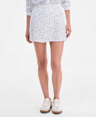 On 34th Women's Geo Puzzle Print A-Line Mini Skirt, Exclusively at Macy's