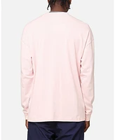 Carre Men's Floral Pocket Oversized Long Sleeve T-Shirt