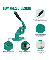 Yescom #0/2/4 Dies Hand Press Eyelet Grommet Machine Punch Tool Kit with 4900 Grommets