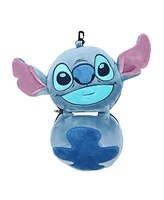 Disney Stitch Big Face Youth Blue 6" Neck Pillow
