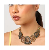 Sohi Gold-Plated Stone Necklace