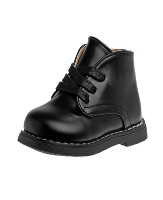 Josmo Toddler Girls and Boys First Step Walker Lace Up Walking Shoes