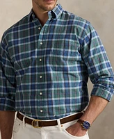 Polo Ralph Lauren Men's Big & Tall Plaid Oxford Shirt
