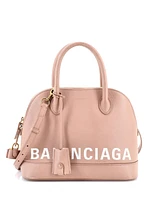 Pre-Owned Balenciaga Small Logo Ville Bag Leather