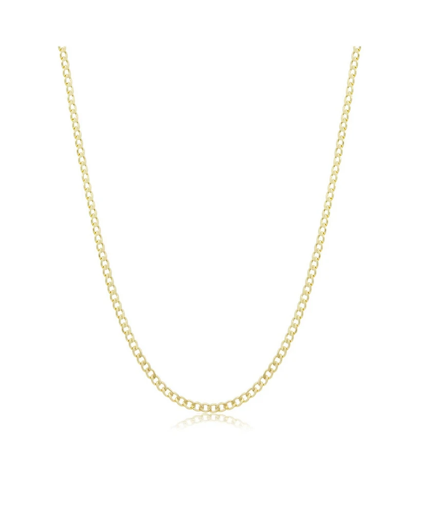 The Lovery Curb Chain Necklace 14K Gold