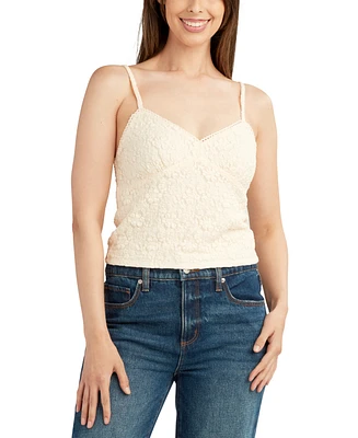 Bcx Juniors' Textured Knit Camisole Tank