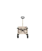 Folding Utility Wagon with All-Terrain Wheels