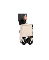 Heavy Duty Foldable Wagon Cart - 220lb Capacity
