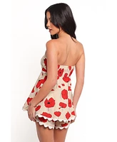 Petal and Pup Women's Romia Strapless Playsuit