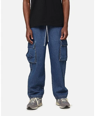 Carre Men's Denim Superior Cargo Joggers