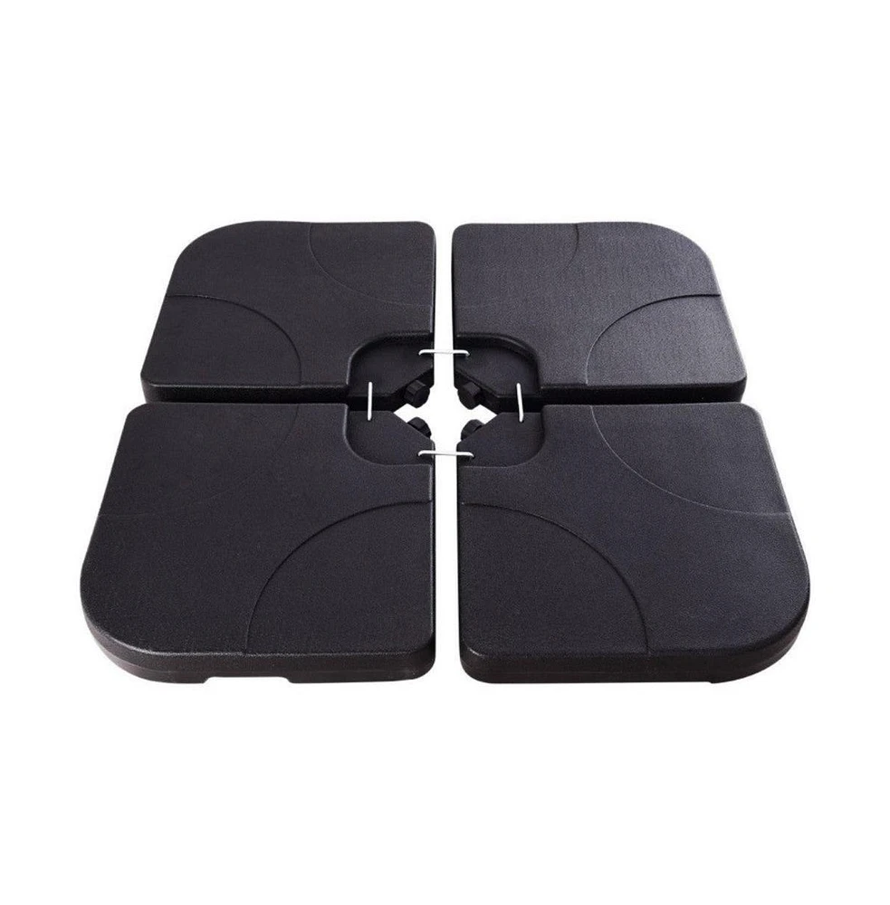 20 Inch Patio Offset Water Filled Plate Umbrella Base Sand