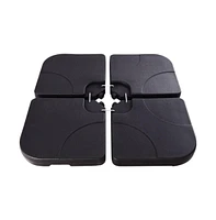 20 Inch Patio Offset Water Filled Plate Umbrella Base Sand